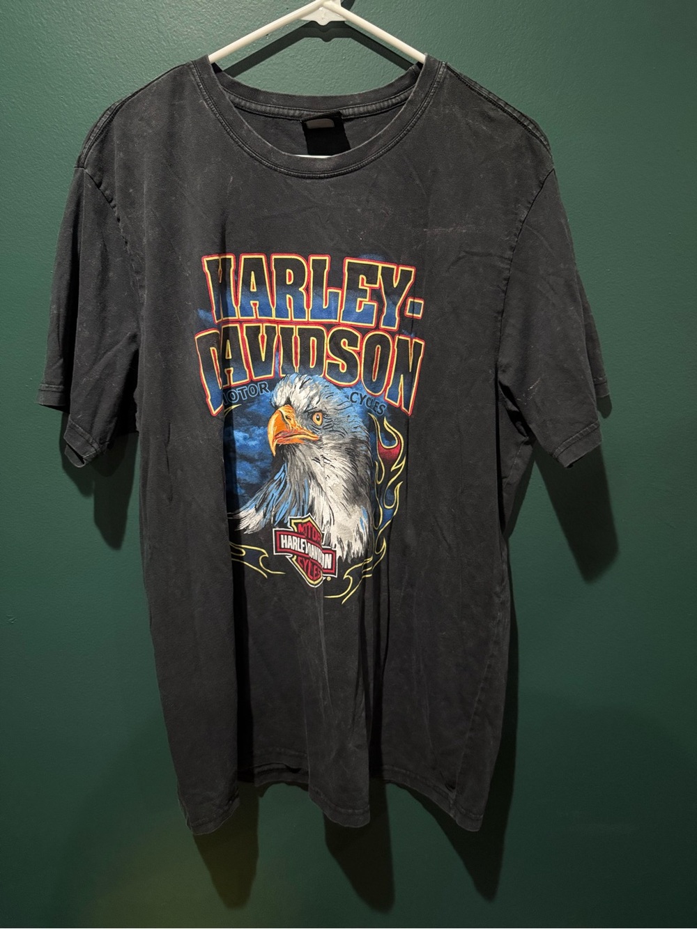 Harley-Davidson Black Eagle Graphic Short Sleeve Tee